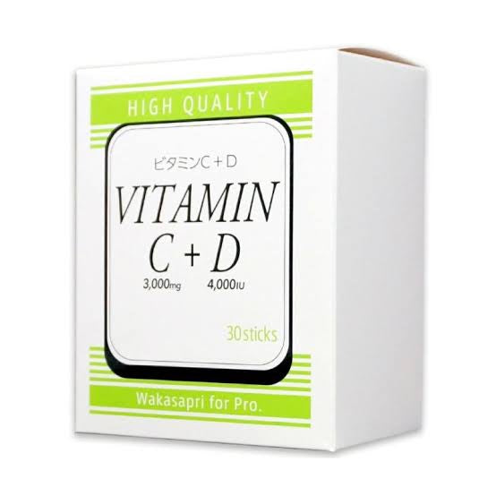 ワカサプリ ビタミンC3000mg+D4000IU ※